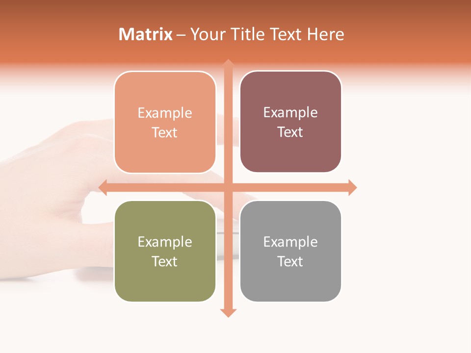 Connection Push Cable PowerPoint Template
