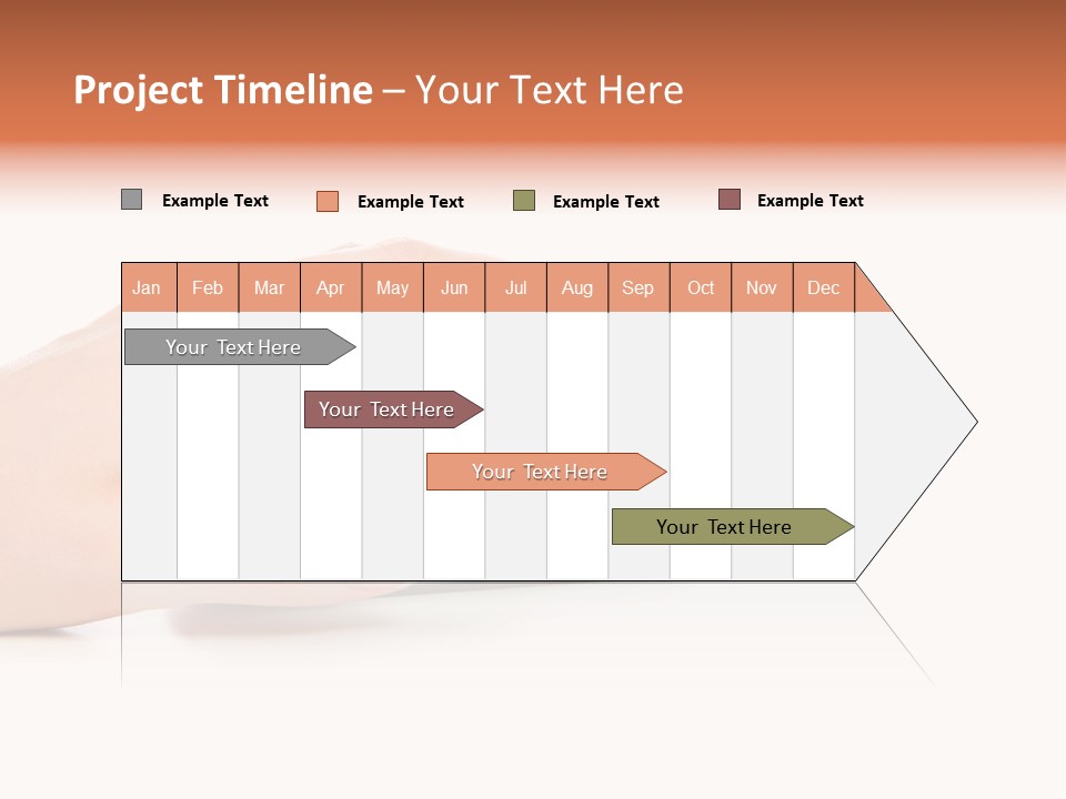 Connection Push Cable PowerPoint Template