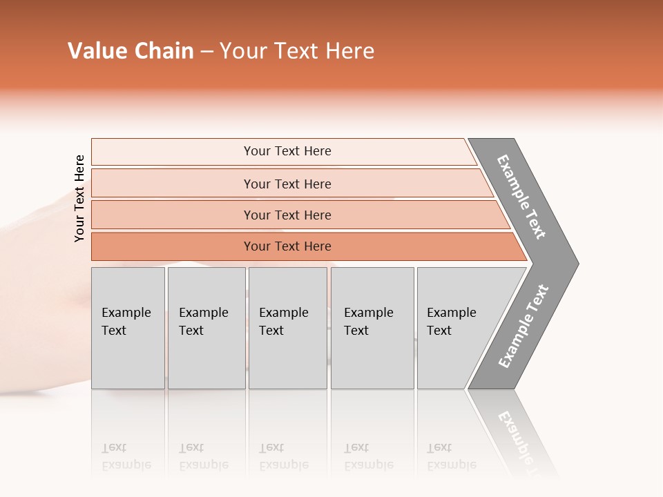 Connection Push Cable PowerPoint Template