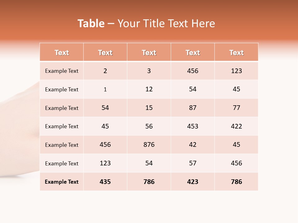 Connection Push Cable PowerPoint Template