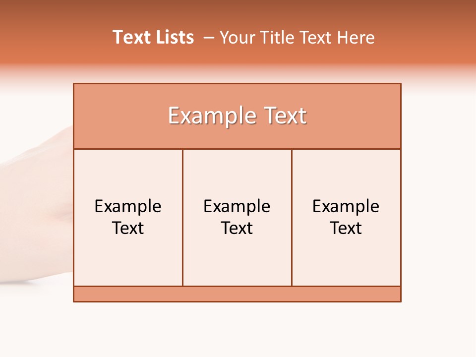 Connection Push Cable PowerPoint Template
