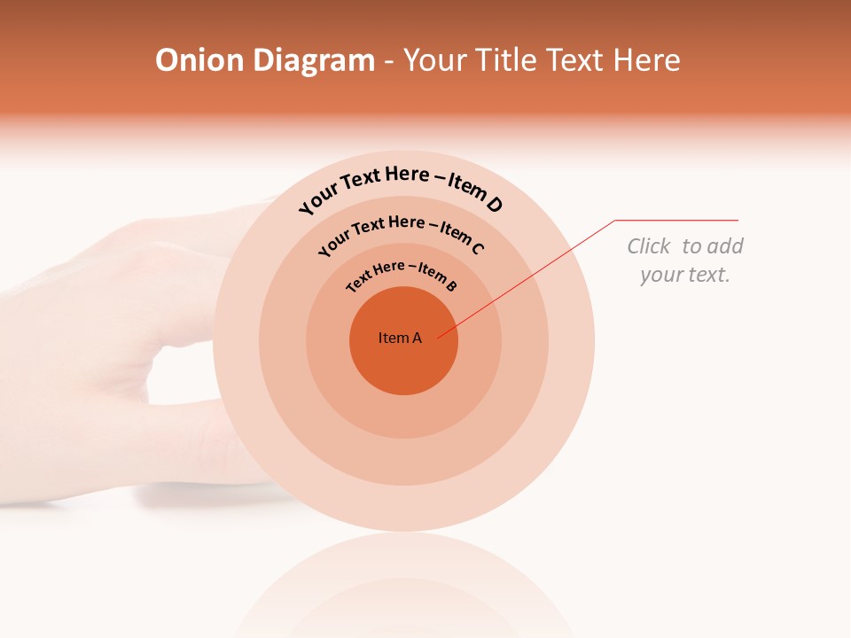 Connection Push Cable PowerPoint Template