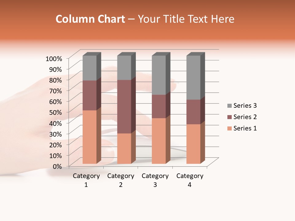 Connection Push Cable PowerPoint Template