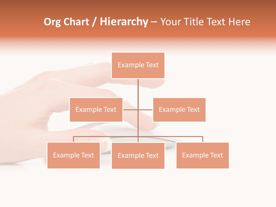Connection Push Cable PowerPoint Template