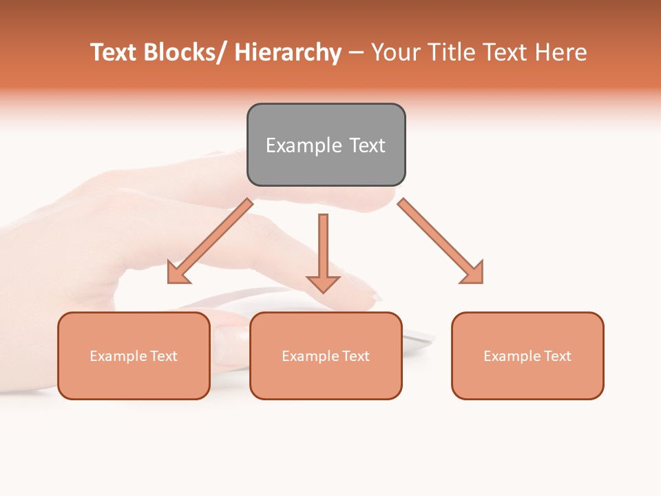 Connection Push Cable PowerPoint Template