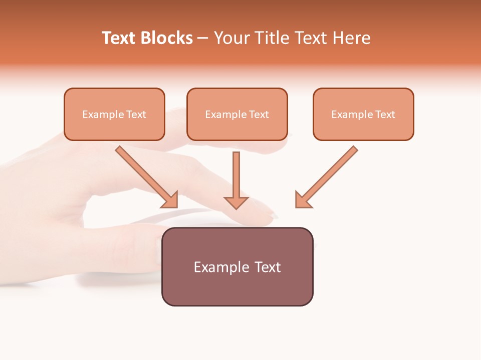 Connection Push Cable PowerPoint Template