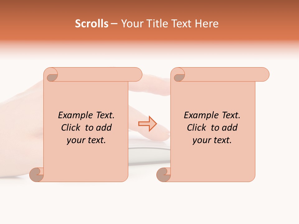 Connection Push Cable PowerPoint Template