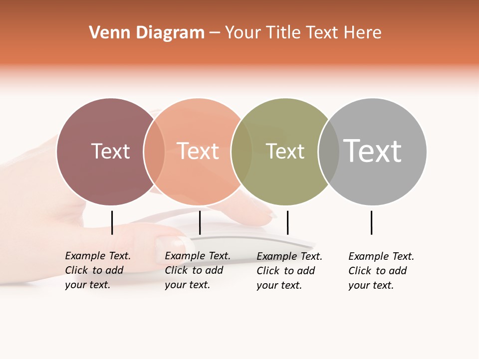 Connection Push Cable PowerPoint Template