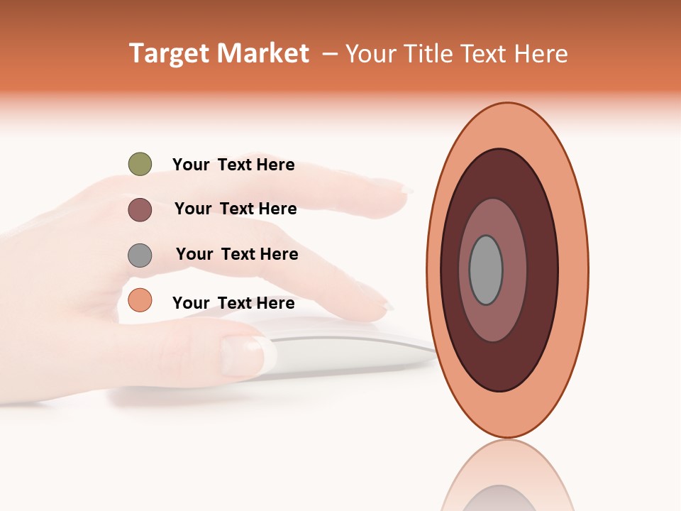 Connection Push Cable PowerPoint Template