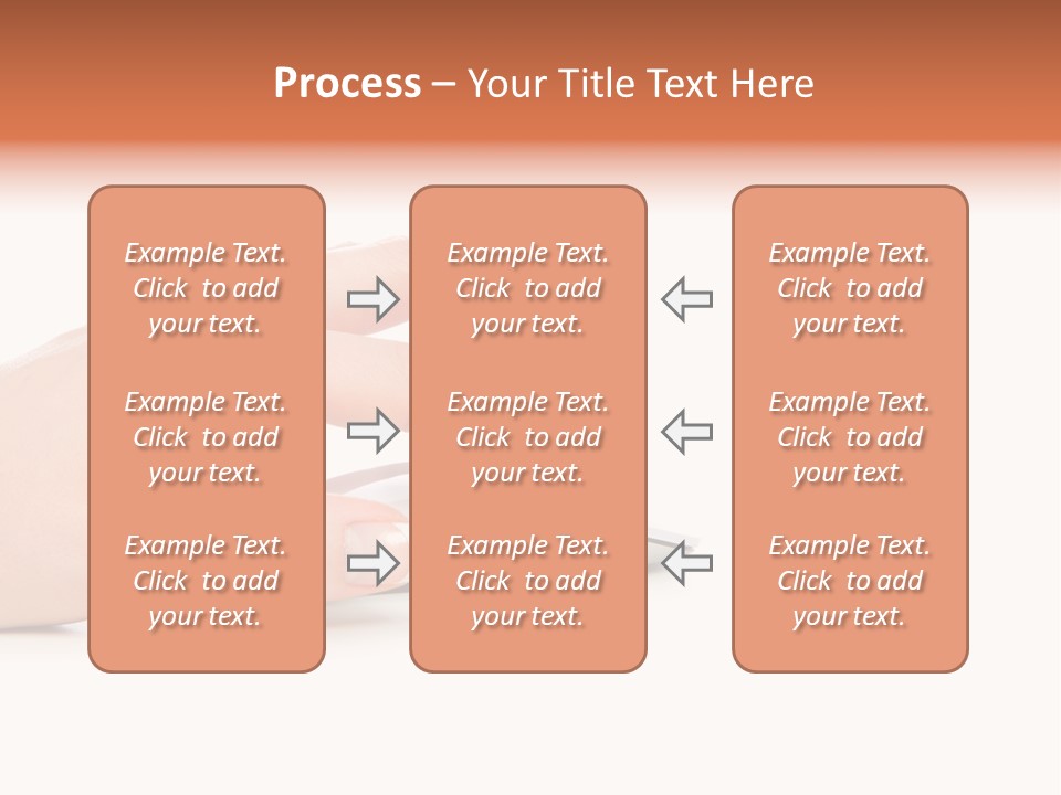 Connection Push Cable PowerPoint Template