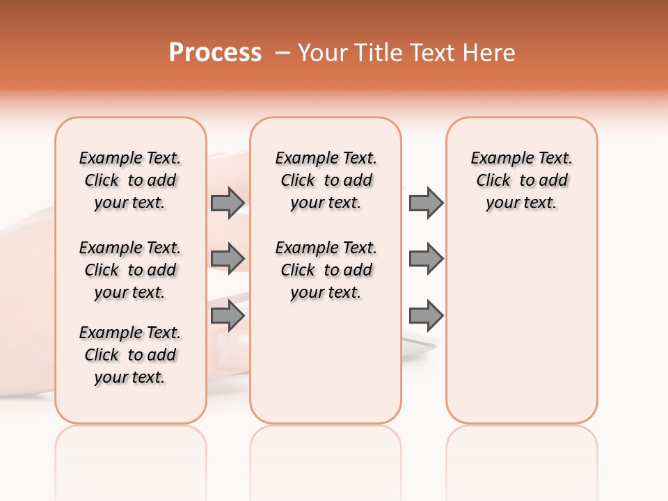 Connection Push Cable PowerPoint Template