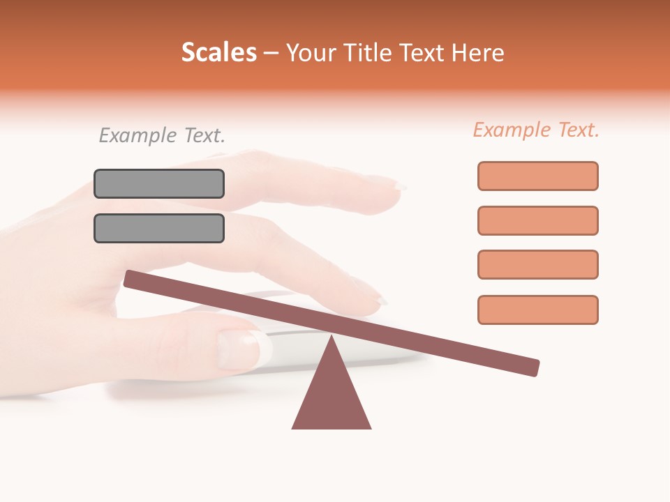 Connection Push Cable PowerPoint Template