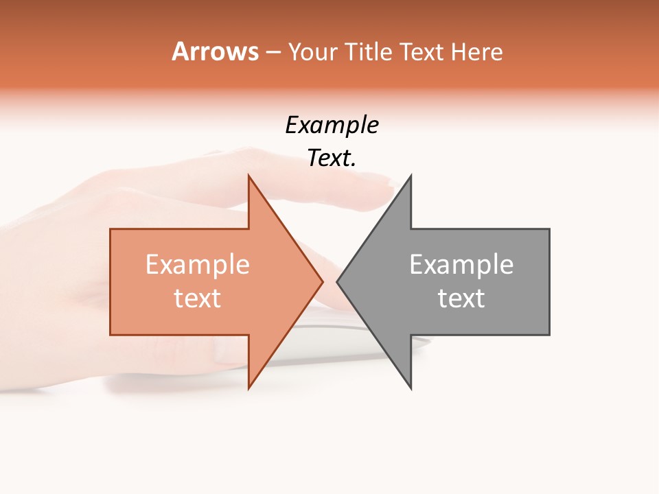 Connection Push Cable PowerPoint Template