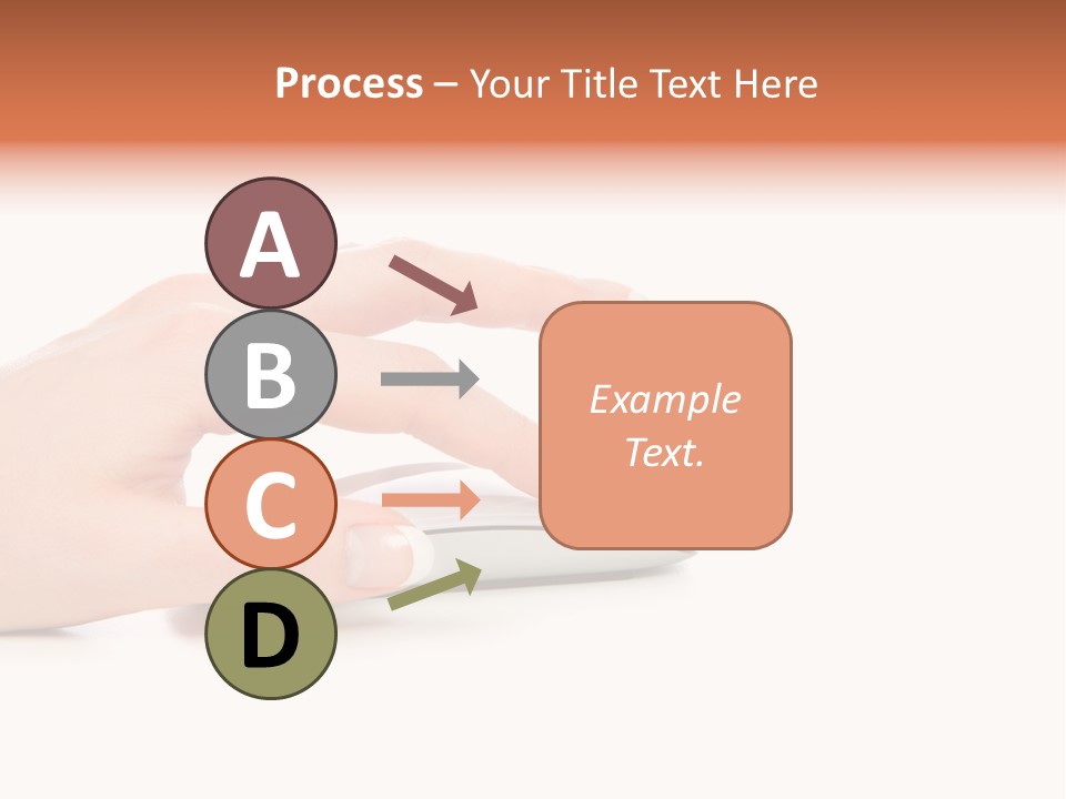 Connection Push Cable PowerPoint Template
