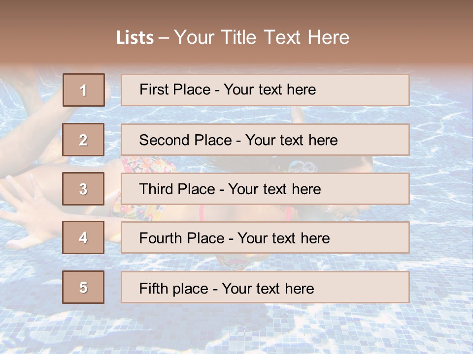 Vacation Happy Holiday PowerPoint Template