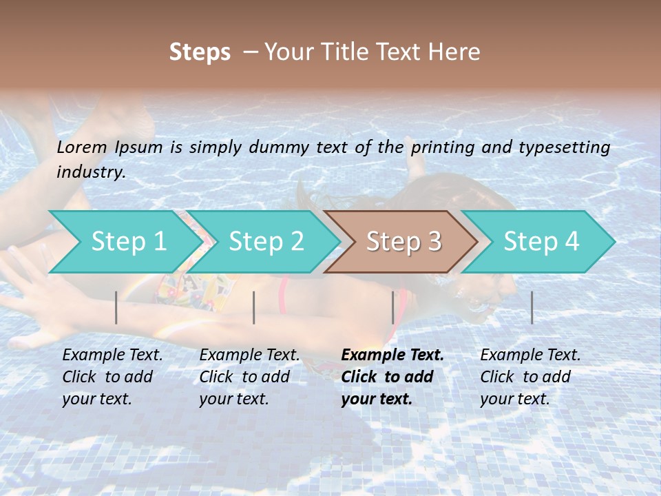 Vacation Happy Holiday PowerPoint Template