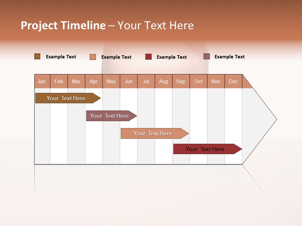 Fence Holding Boy PowerPoint Template