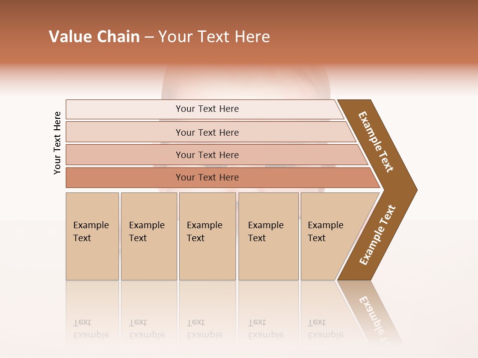 Fence Holding Boy PowerPoint Template
