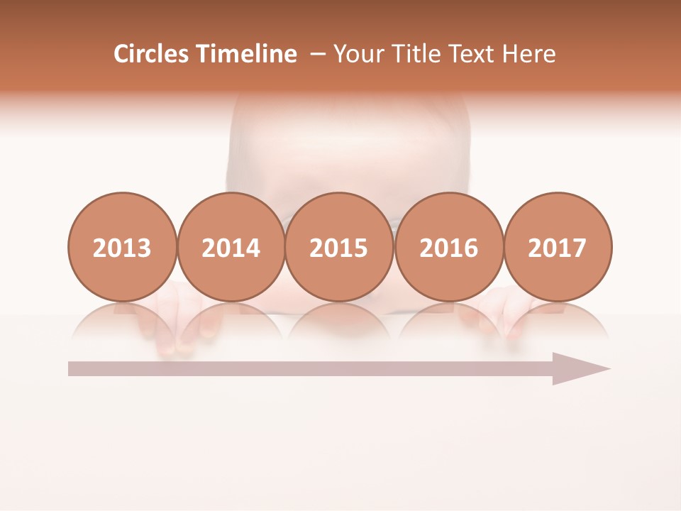 Fence Holding Boy PowerPoint Template