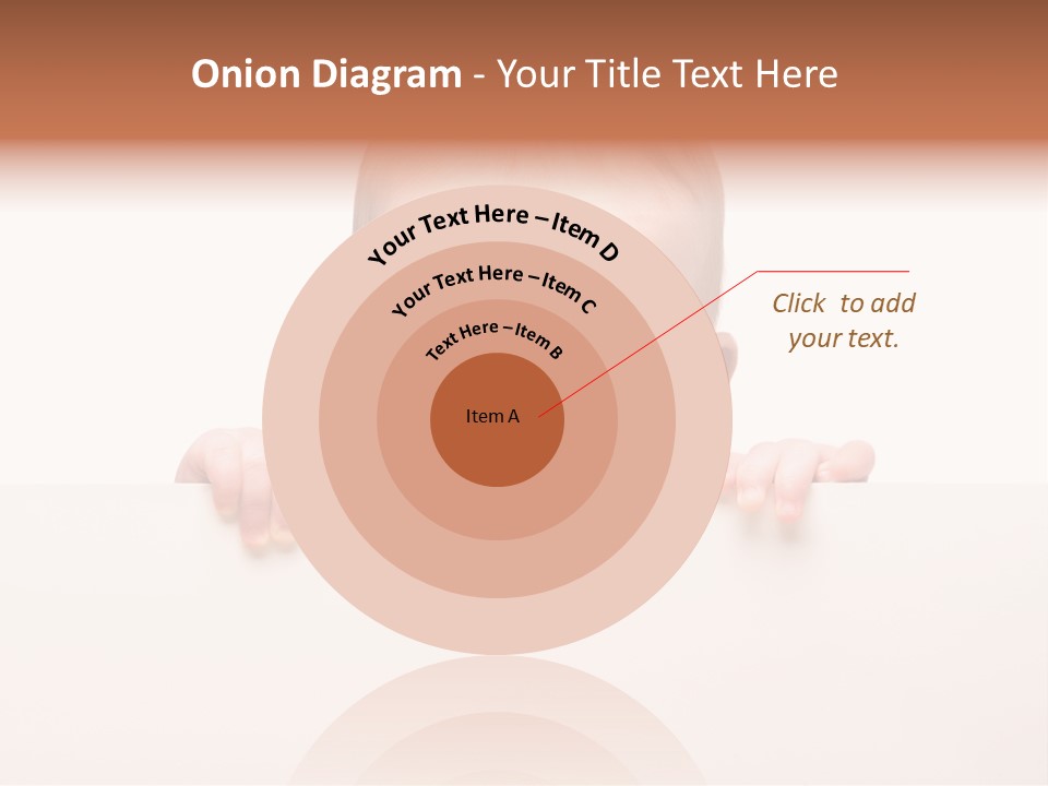 Fence Holding Boy PowerPoint Template