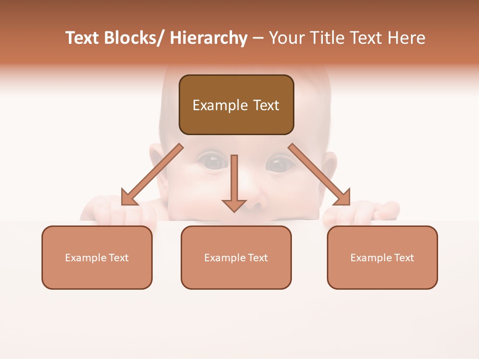 Fence Holding Boy PowerPoint Template