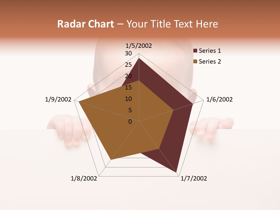 Fence Holding Boy PowerPoint Template