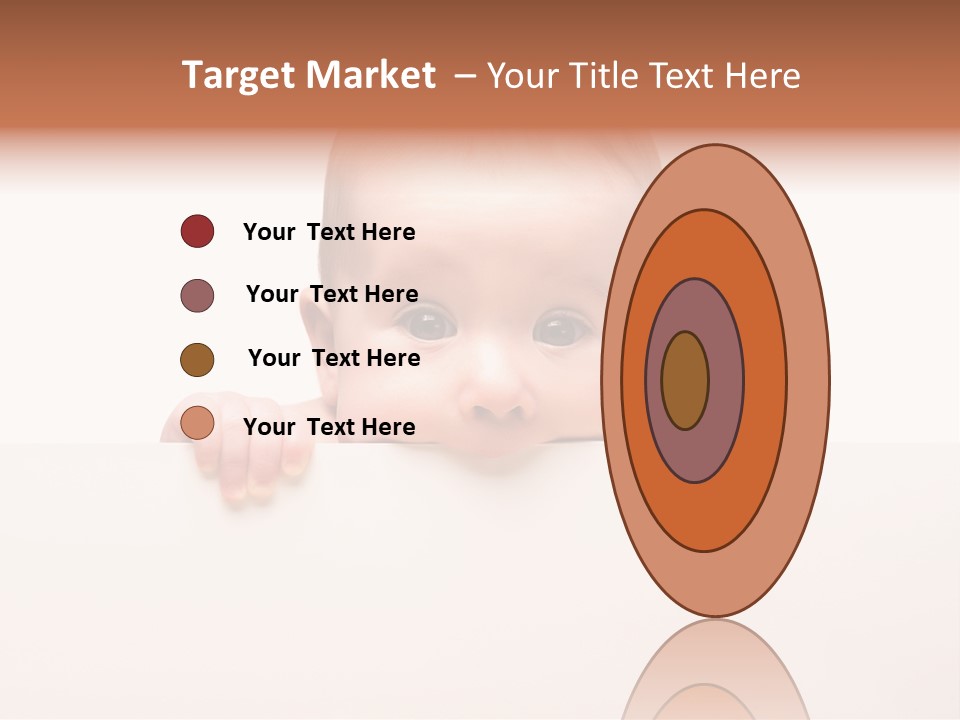 Fence Holding Boy PowerPoint Template