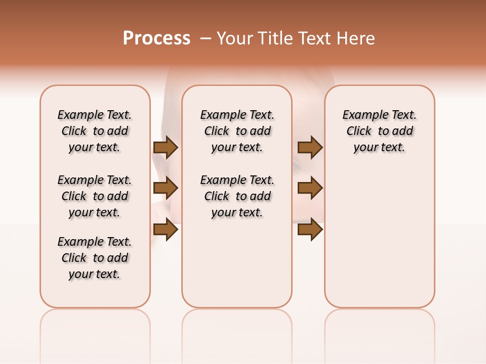 Fence Holding Boy PowerPoint Template