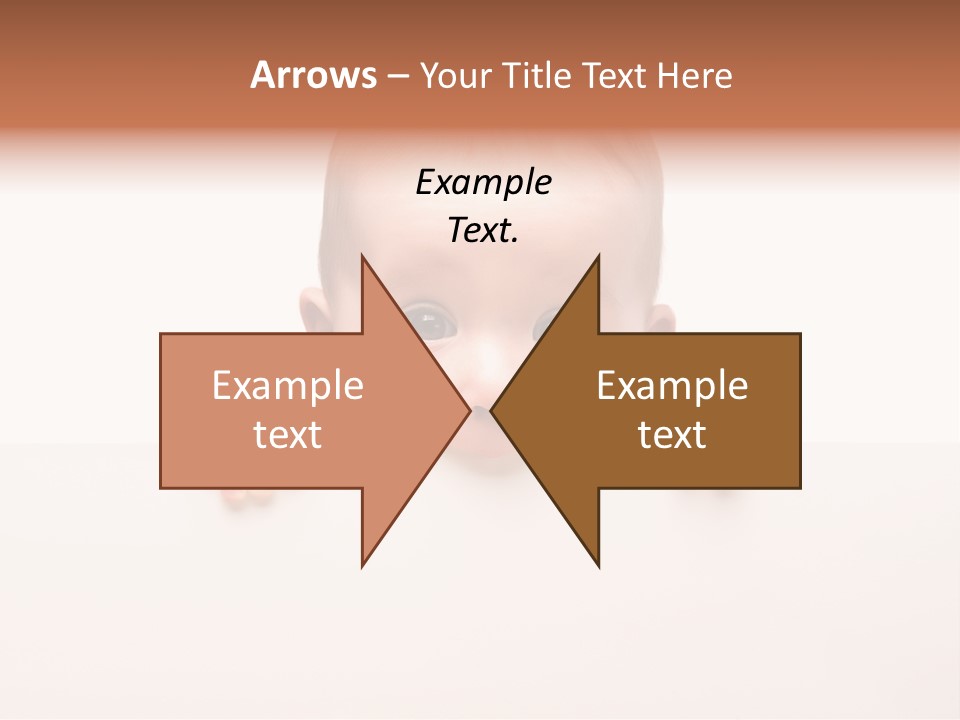 Fence Holding Boy PowerPoint Template