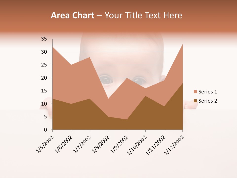 Fence Holding Boy PowerPoint Template