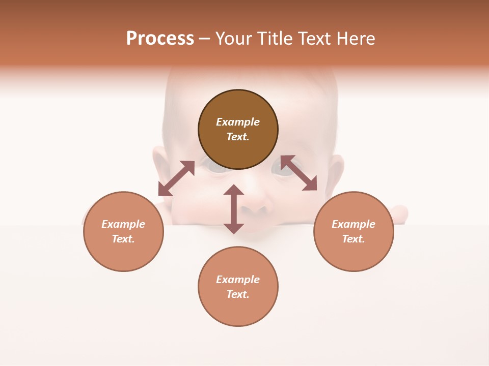 Fence Holding Boy PowerPoint Template