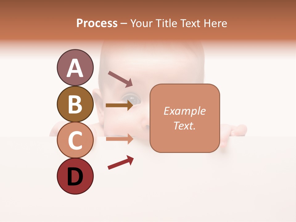 Fence Holding Boy PowerPoint Template