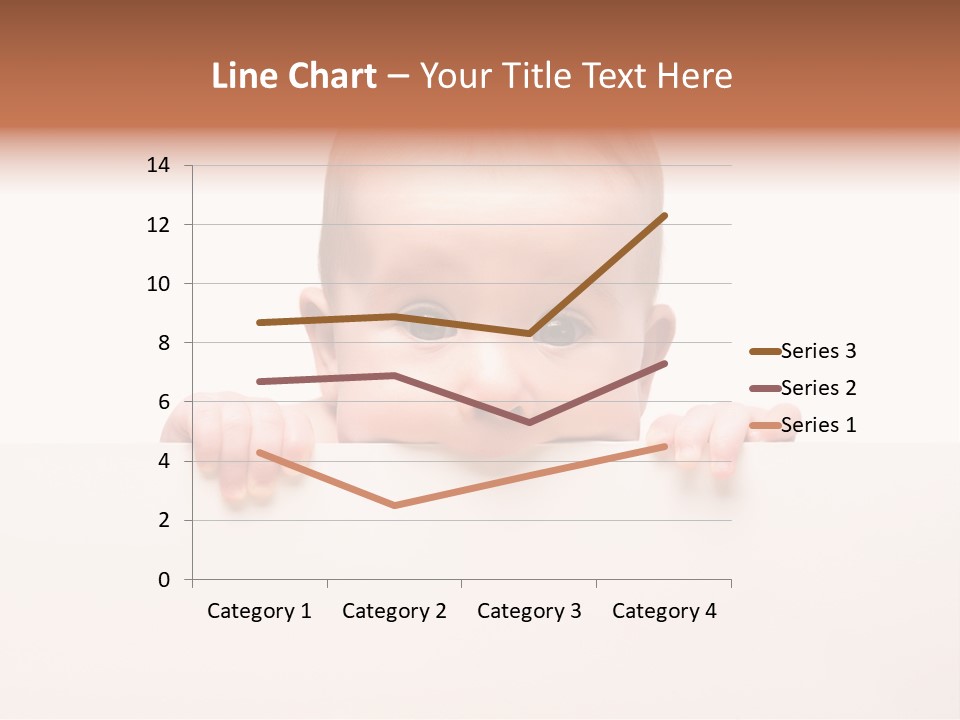 Fence Holding Boy PowerPoint Template