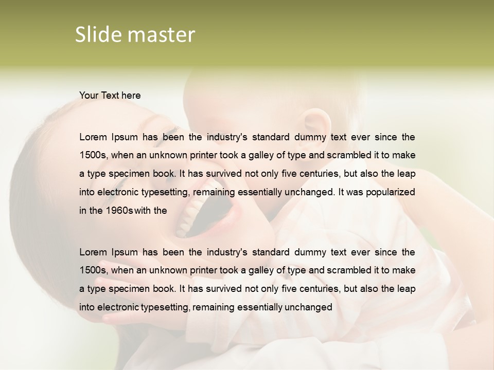 Mother Day Mothers Beautiful PowerPoint Template