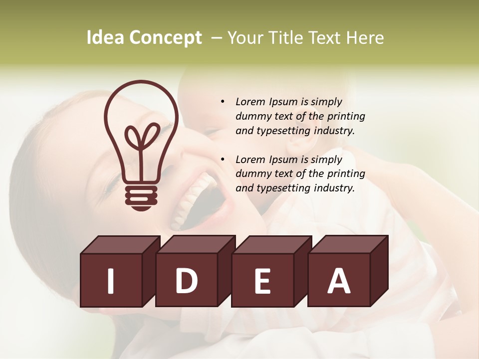 Mother Day Mothers Beautiful PowerPoint Template