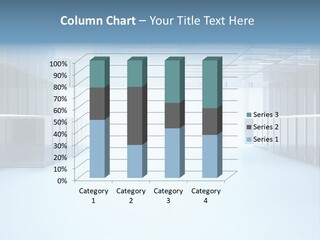 Futuristic Passage Inside PowerPoint Template