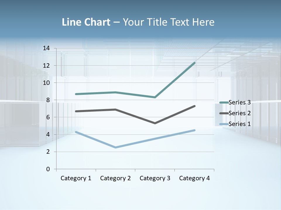 Futuristic Passage Inside PowerPoint Template