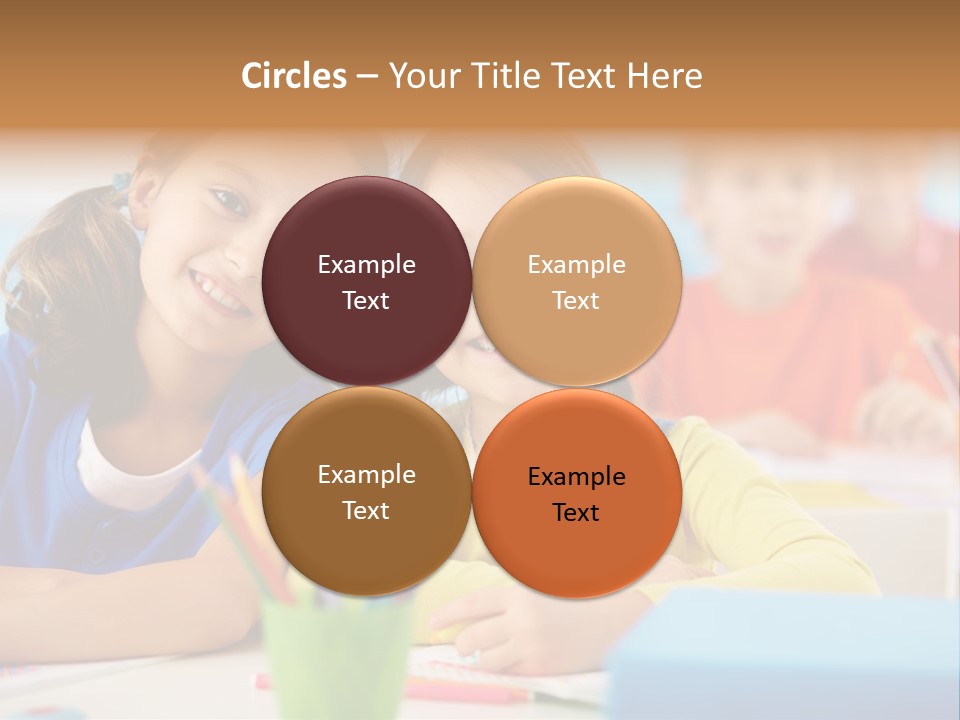 Positive Girl Junior PowerPoint Template