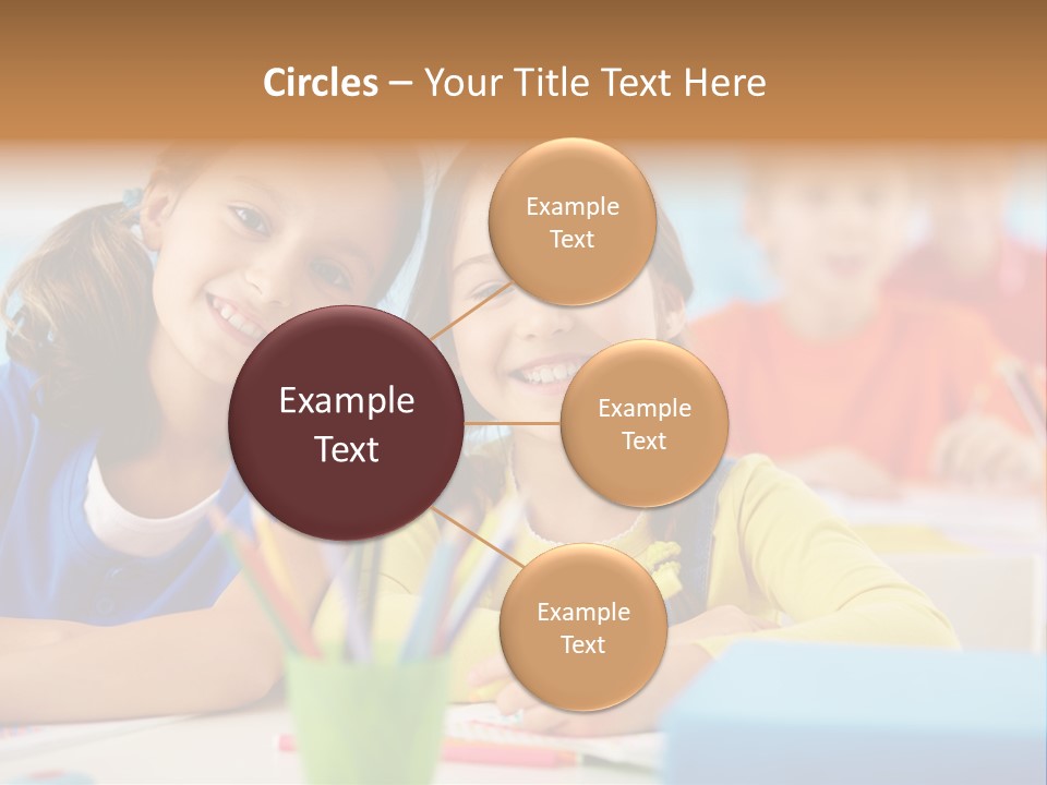 Positive Girl Junior PowerPoint Template