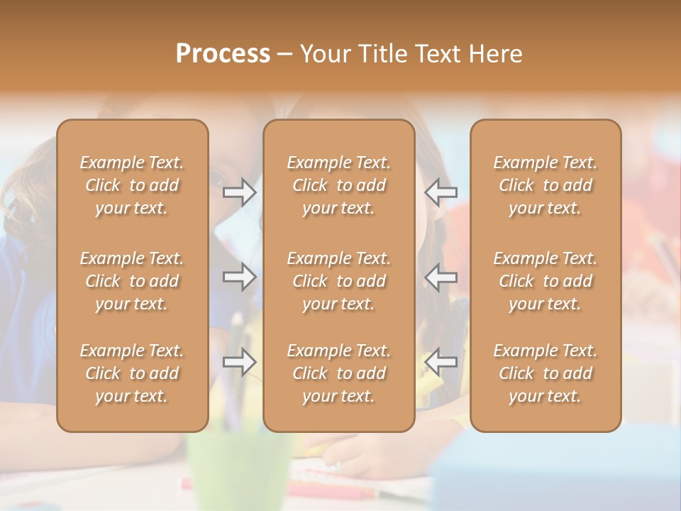 Positive Girl Junior PowerPoint Template