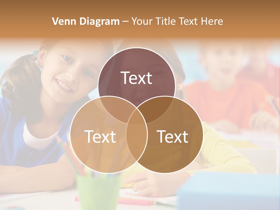 Positive Girl Junior PowerPoint Template