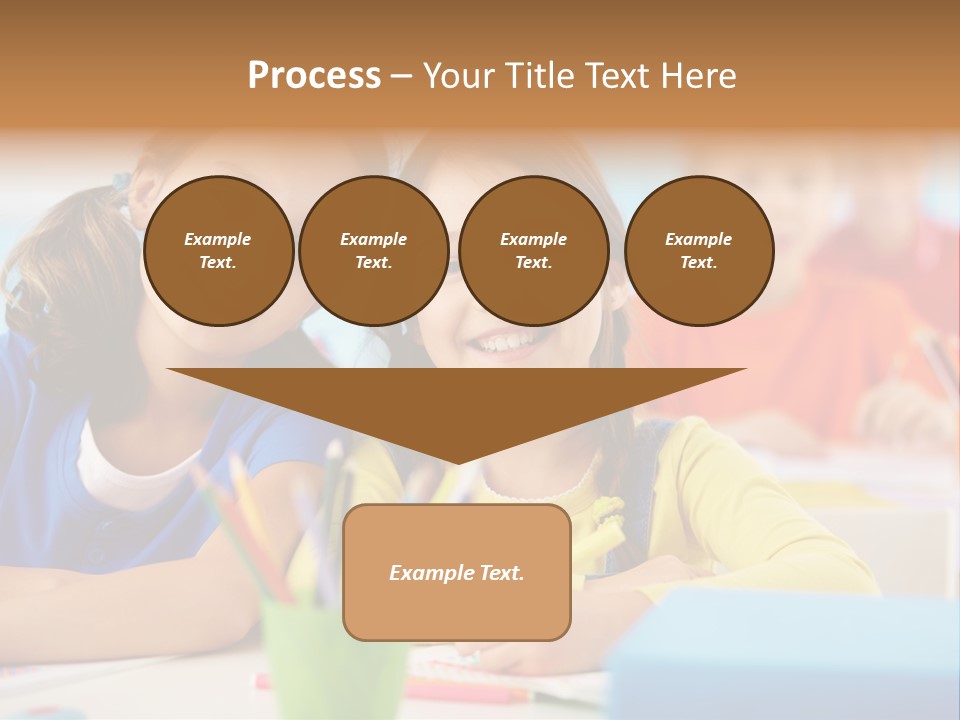 Positive Girl Junior PowerPoint Template