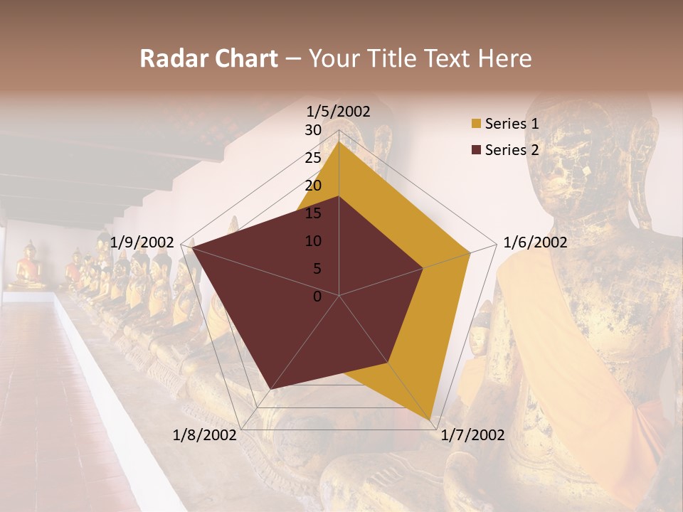 Tourism Spiritual Yellow PowerPoint Template