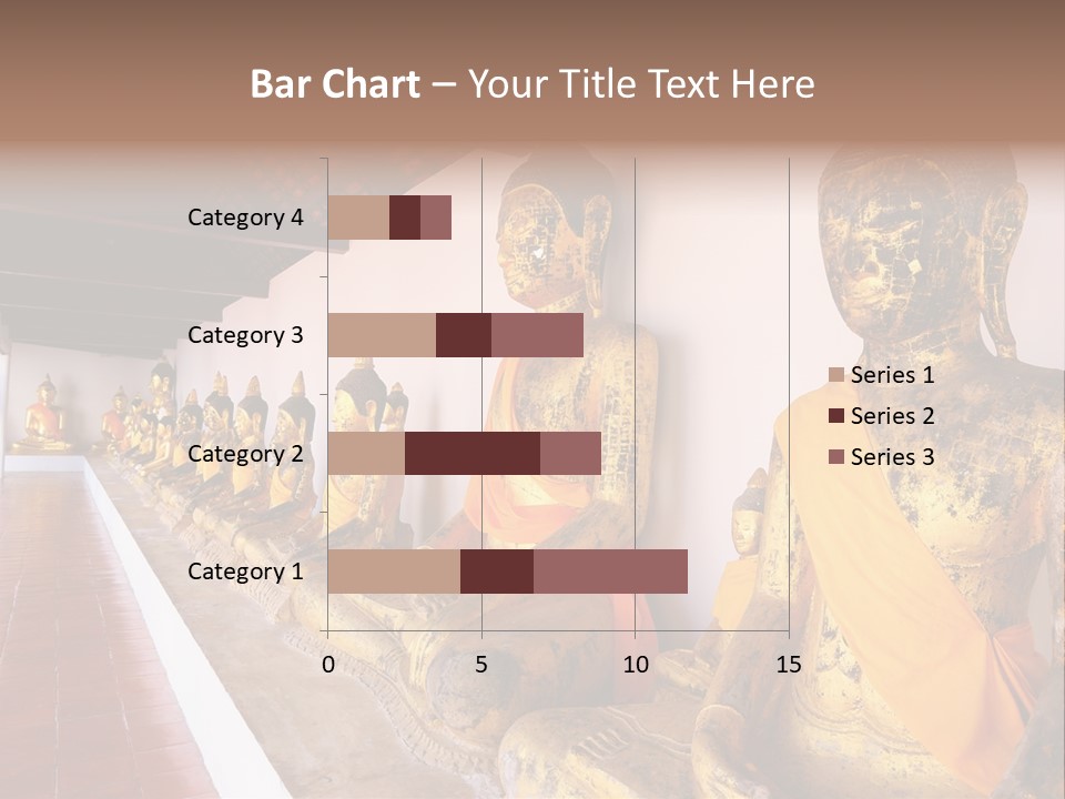 Tourism Spiritual Yellow PowerPoint Template