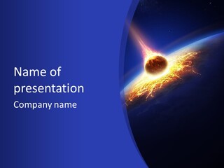 Bang Accident Fantasy PowerPoint Template