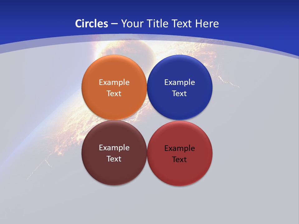 Bang Accident Fantasy PowerPoint Template