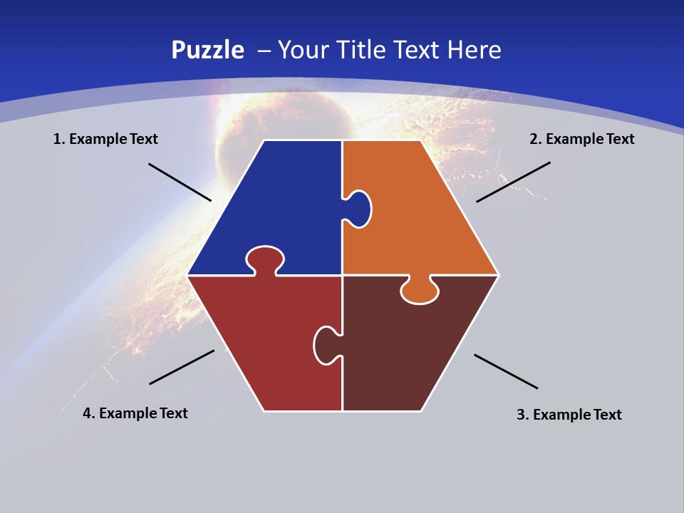 Bang Accident Fantasy PowerPoint Template