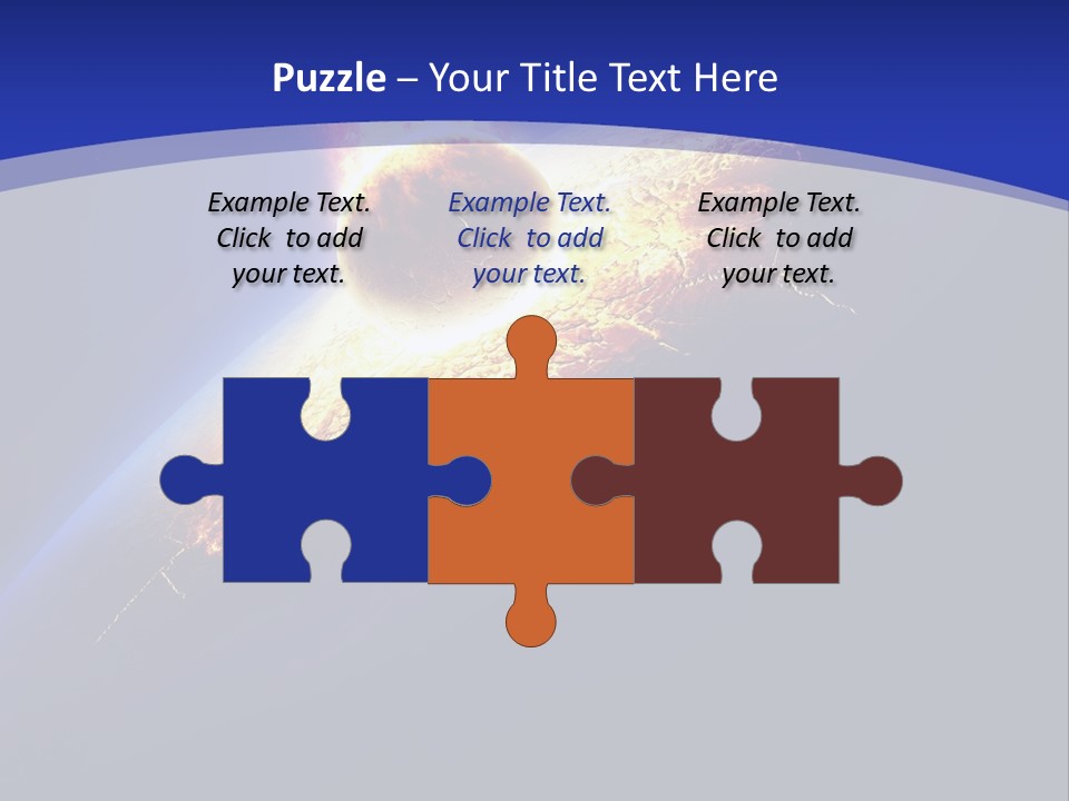 Bang Accident Fantasy PowerPoint Template