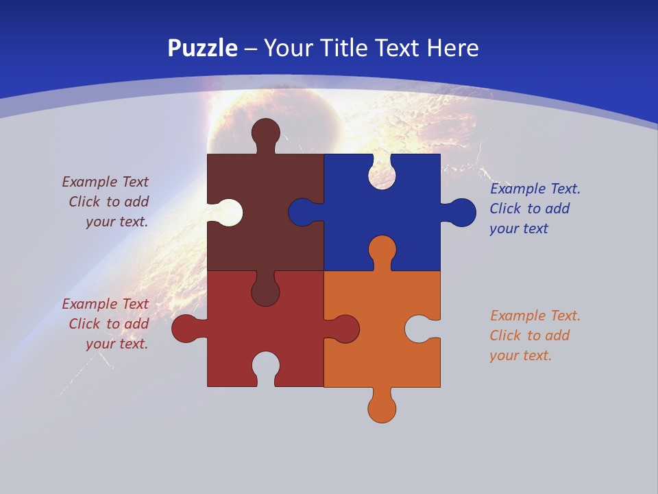 Bang Accident Fantasy PowerPoint Template