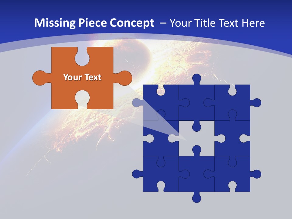 Bang Accident Fantasy PowerPoint Template